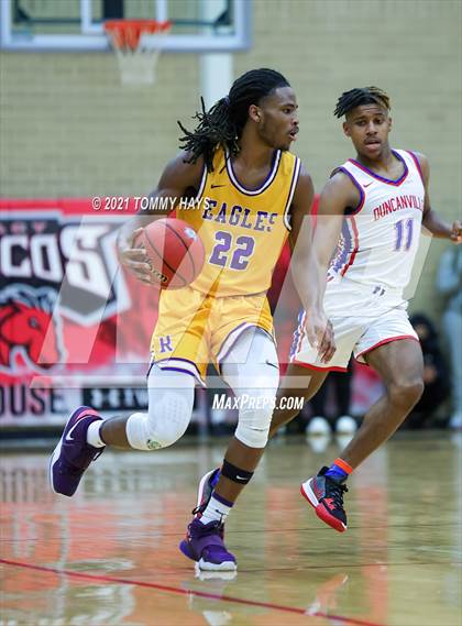 Thumbnail 3 in Richardson vs Duncanville (Whataburger Tournament) photogallery.