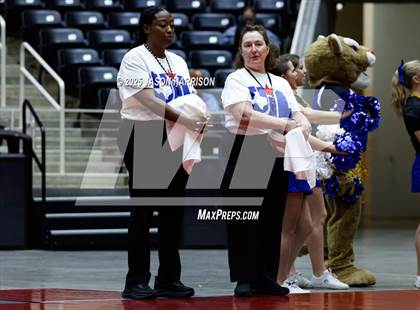 Thumbnail 2 in Jewett Leon vs. Nocona (UIL 2A D1 Volleyball Final) photogallery.