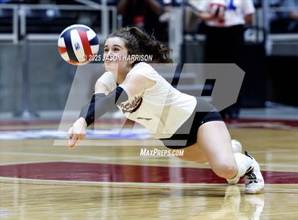 Thumbnail 1 in Jewett Leon vs. Nocona (UIL 2A D1 Volleyball Final) photogallery.