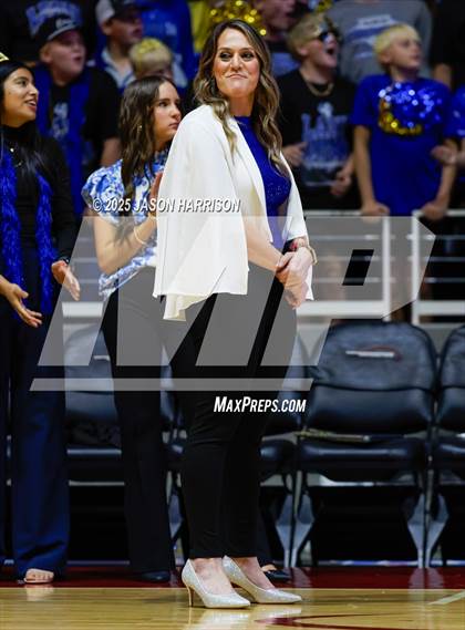 Thumbnail 1 in Jewett Leon vs. Nocona (UIL 2A D1 Volleyball Final) photogallery.