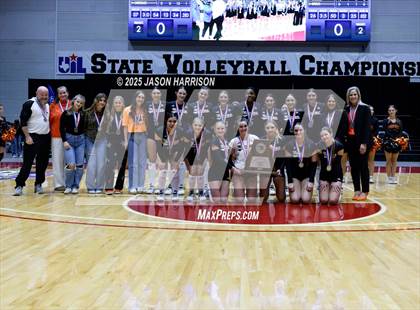 Thumbnail 1 in Jewett Leon vs. Nocona (UIL 2A D1 Volleyball Final) photogallery.