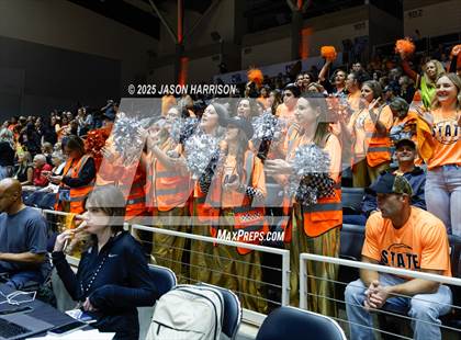 Thumbnail 1 in Jewett Leon vs. Nocona (UIL 2A D1 Volleyball Final) photogallery.