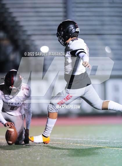 Thumbnail 2 in South Gate @ Granada Hills Charter (CIF LACS Quarterfinals) photogallery.