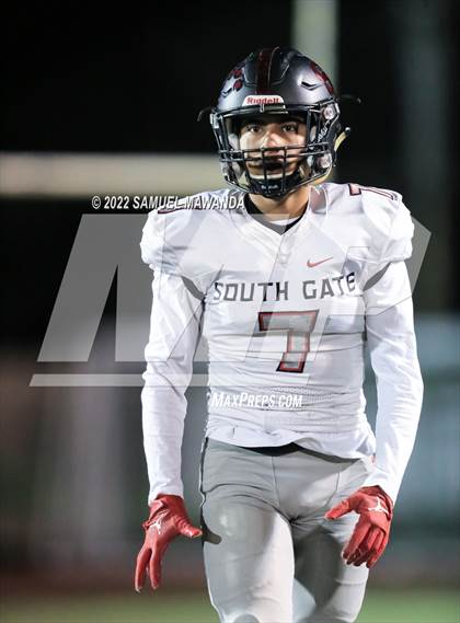 Thumbnail 3 in South Gate @ Granada Hills Charter (CIF LACS Quarterfinals) photogallery.
