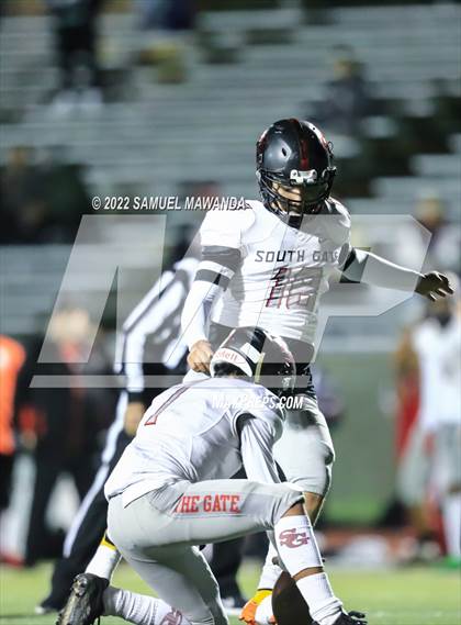 Thumbnail 1 in South Gate @ Granada Hills Charter (CIF LACS Quarterfinals) photogallery.