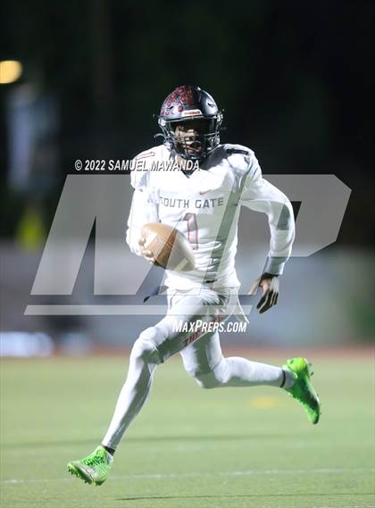 Thumbnail 2 in South Gate @ Granada Hills Charter (CIF LACS Quarterfinals) photogallery.