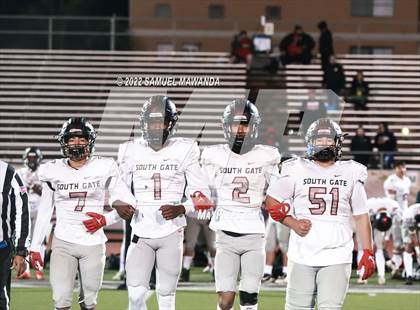 Thumbnail 1 in South Gate @ Granada Hills Charter (CIF LACS Quarterfinals) photogallery.