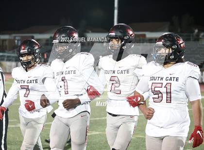 Thumbnail 1 in South Gate @ Granada Hills Charter (CIF LACS Quarterfinals) photogallery.