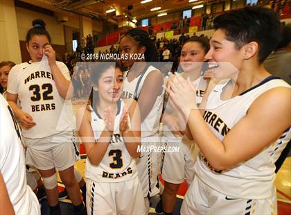 Thumbnail 2 in Cabrillo vs. Warren (CIF SS Division 3AA Finals) photogallery.