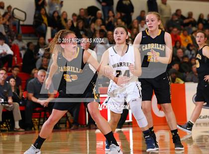Thumbnail 2 in Cabrillo vs. Warren (CIF SS Division 3AA Finals) photogallery.