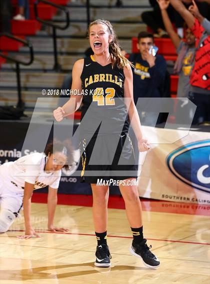 Thumbnail 1 in Cabrillo vs. Warren (CIF SS Division 3AA Finals) photogallery.
