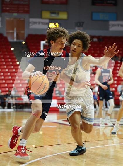 Thumbnail 3 in Sky View vs. Crimson Cliffs (UHSAA 4A Quarterfinal Playoff) photogallery.
