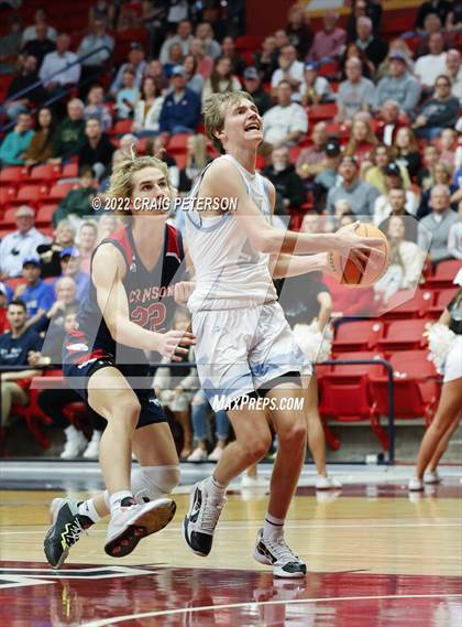Thumbnail 1 in Sky View vs. Crimson Cliffs (UHSAA 4A Quarterfinal Playoff) photogallery.