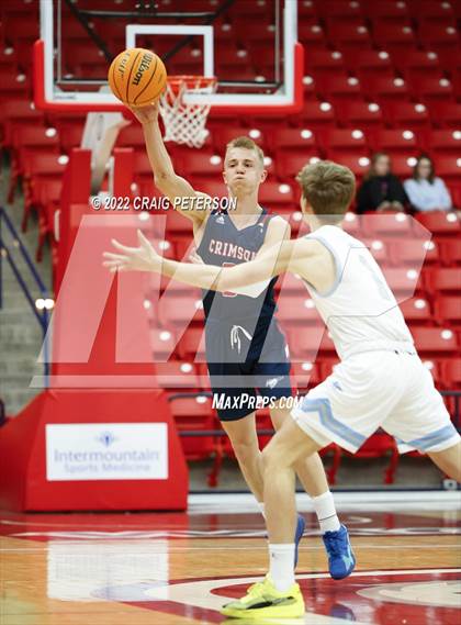 Thumbnail 1 in Sky View vs. Crimson Cliffs (UHSAA 4A Quarterfinal Playoff) photogallery.