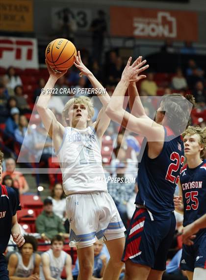 Thumbnail 1 in Sky View vs. Crimson Cliffs (UHSAA 4A Quarterfinal Playoff) photogallery.
