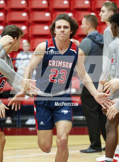 Thumbnail 2 in Sky View vs. Crimson Cliffs (UHSAA 4A Quarterfinal Playoff) photogallery.