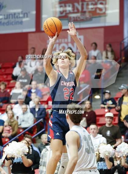 Thumbnail 3 in Sky View vs. Crimson Cliffs (UHSAA 4A Quarterfinal Playoff) photogallery.