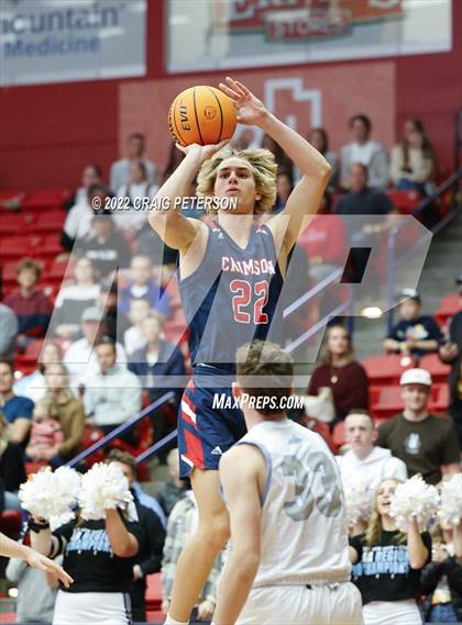 Thumbnail 2 in Sky View vs. Crimson Cliffs (UHSAA 4A Quarterfinal Playoff) photogallery.