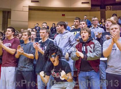 Thumbnail 2 in Shelbyville vs Northview (IHSAA 3A Regional Playoff) photogallery.