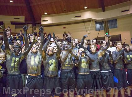 Thumbnail 3 in Shelbyville vs Northview (IHSAA 3A Regional Playoff) photogallery.