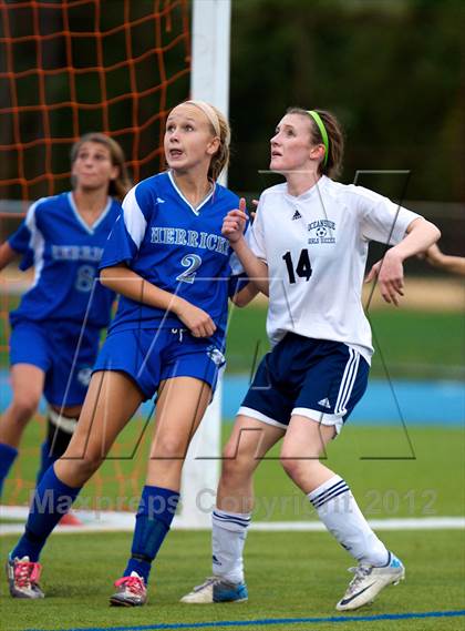 Thumbnail 2 in Herricks @ Oceanside (Nassau County AA Playoffs)  photogallery.