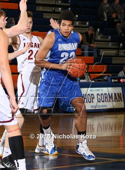 Thumbnail 2 in Logan vs. Bingham (Tarkanian Classic) photogallery.