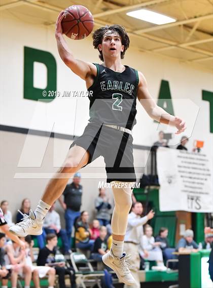 Thumbnail 3 in Huckabay vs Trinity Christian (Santo Tournament) photogallery.