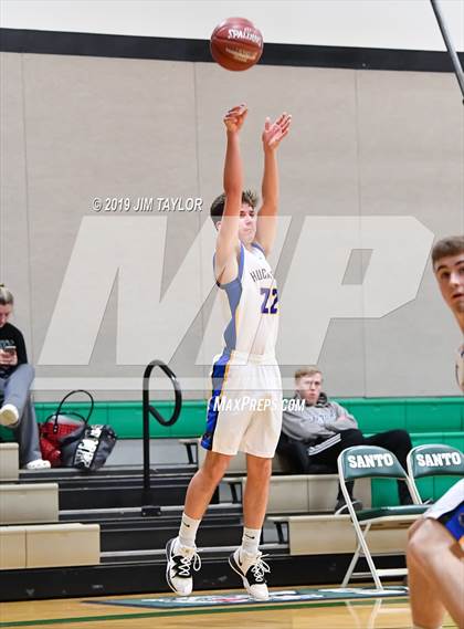 Thumbnail 2 in Huckabay vs Trinity Christian (Santo Tournament) photogallery.
