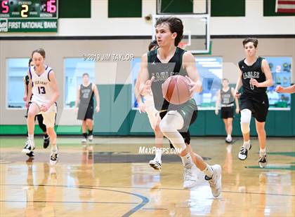 Thumbnail 3 in Huckabay vs Trinity Christian (Santo Tournament) photogallery.