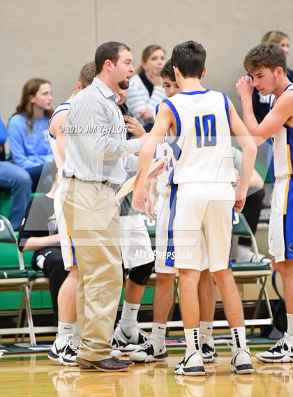 Thumbnail 2 in Huckabay vs Trinity Christian (Santo Tournament) photogallery.