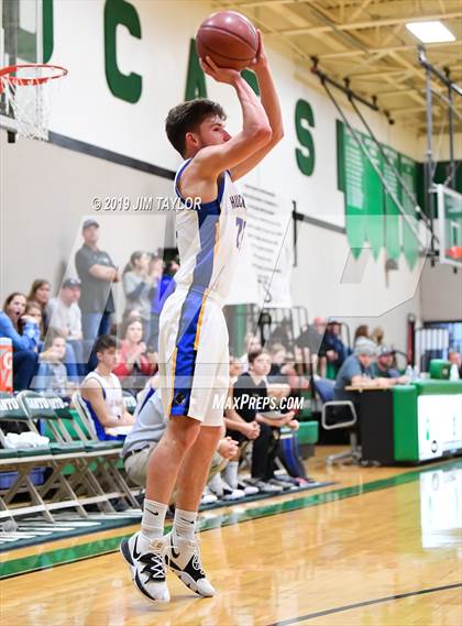Thumbnail 2 in Huckabay vs Trinity Christian (Santo Tournament) photogallery.