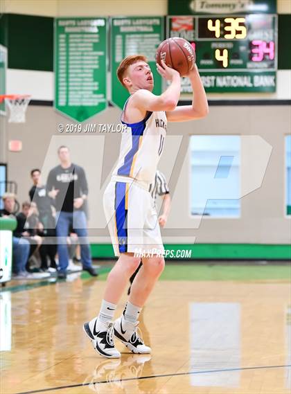 Thumbnail 3 in Huckabay vs Trinity Christian (Santo Tournament) photogallery.