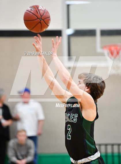 Thumbnail 2 in Huckabay vs Trinity Christian (Santo Tournament) photogallery.