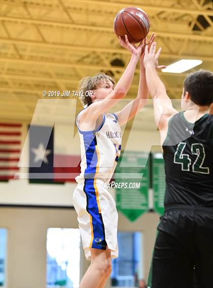Thumbnail 2 in Huckabay vs Trinity Christian (Santo Tournament) photogallery.