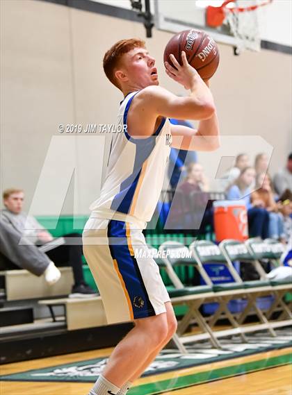 Thumbnail 3 in Huckabay vs Trinity Christian (Santo Tournament) photogallery.