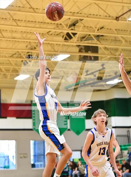 Thumbnail 2 in Huckabay vs Trinity Christian (Santo Tournament) photogallery.