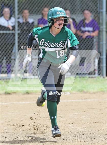 Thumbnail 2 in North Branford @ Griswold (CIAC Class S Quarterfinal) photogallery.