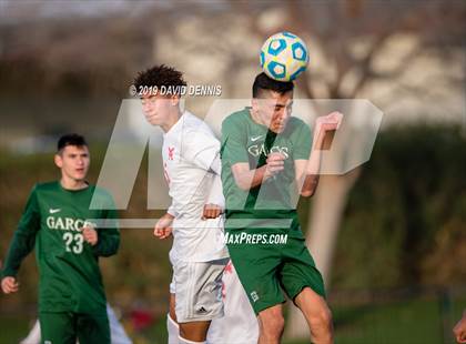 Thumbnail 2 in Marshall vs Garces Memorial (CIF State SoCal D5 Final) photogallery.