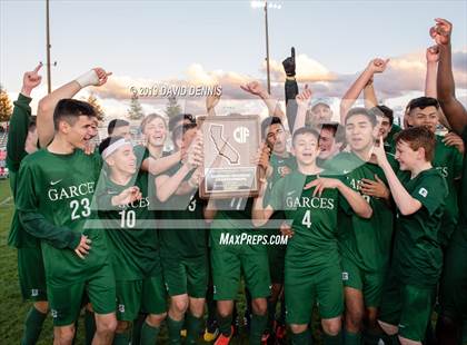 Thumbnail 2 in Marshall vs Garces Memorial (CIF State SoCal D5 Final) photogallery.