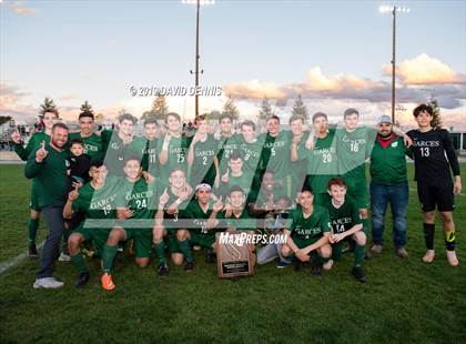 Thumbnail 3 in Marshall vs Garces Memorial (CIF State SoCal D5 Final) photogallery.
