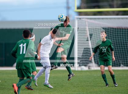 Thumbnail 2 in Marshall vs Garces Memorial (CIF State SoCal D5 Final) photogallery.