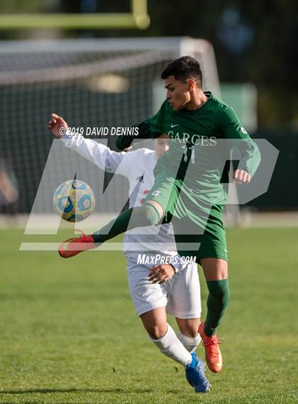 Thumbnail 3 in Marshall vs Garces Memorial (CIF State SoCal D5 Final) photogallery.