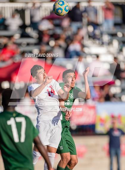 Thumbnail 1 in Marshall vs Garces Memorial (CIF State SoCal D5 Final) photogallery.