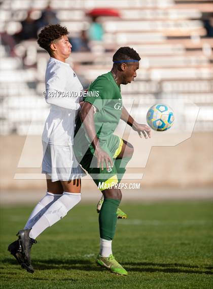 Thumbnail 3 in Marshall vs Garces Memorial (CIF State SoCal D5 Final) photogallery.