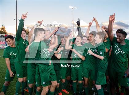 Thumbnail 1 in Marshall vs Garces Memorial (CIF State SoCal D5 Final) photogallery.