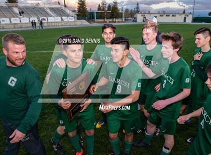Thumbnail 3 in Marshall vs Garces Memorial (CIF State SoCal D5 Final) photogallery.
