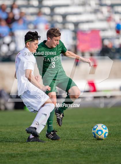 Thumbnail 3 in Marshall vs Garces Memorial (CIF State SoCal D5 Final) photogallery.