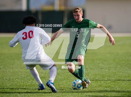 Thumbnail 3 in Marshall vs Garces Memorial (CIF State SoCal D5 Final) photogallery.