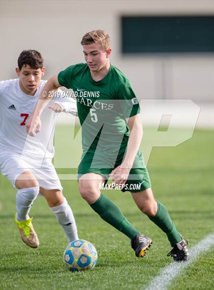 Thumbnail 2 in Marshall vs Garces Memorial (CIF State SoCal D5 Final) photogallery.