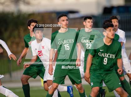 Thumbnail 1 in Marshall vs Garces Memorial (CIF State SoCal D5 Final) photogallery.